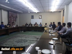 جلسه ی شورای صنفی مرکز با مسولین استانی و  مرکز به همراه نمایندگان خوابگاه های دانشجویی