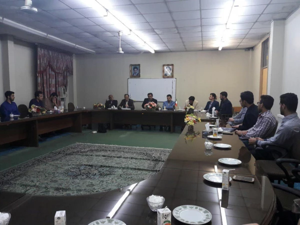 جلسه ی شورای صنفی مرکز با مسولین استانی و  مرکز به همراه نمایندگان خوابگاه های دانشجویی