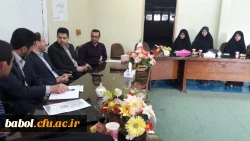 میزبانی نشست انجمن علمی گروه علوم تربیتی دانشجویان دانشگاه فرهنگیان استان مازندران در مرکز