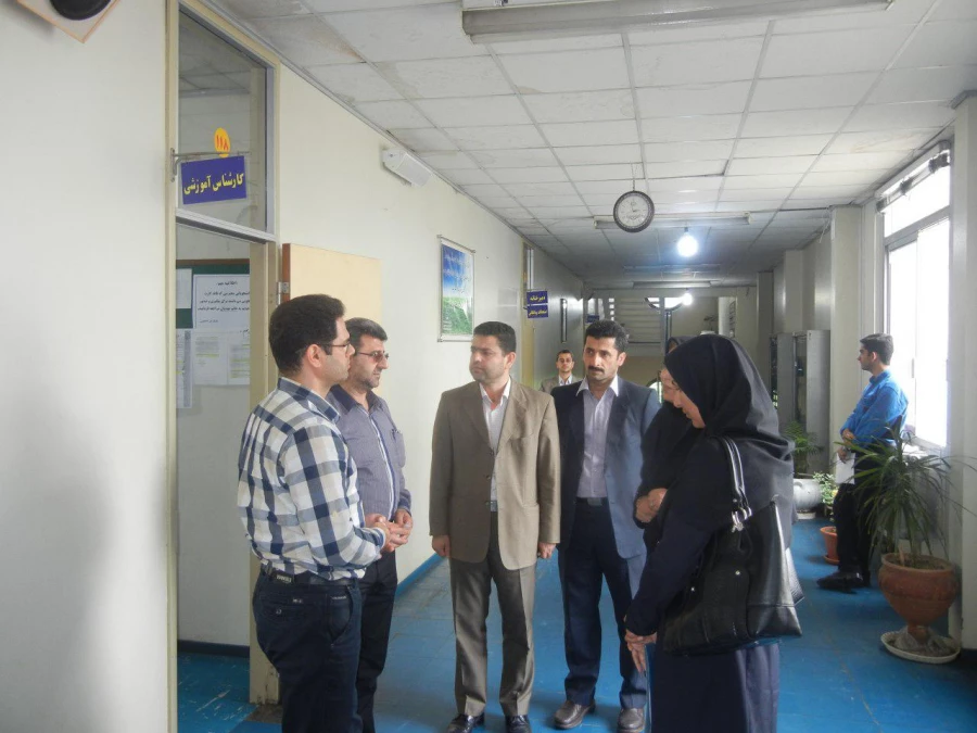 بازدید نماینده نظارت و ارزیابی وزارت علوم از مرکز