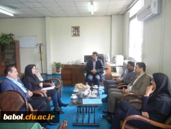 بازدید نماینده نظارت و ارزیابی وزارت علوم از مرکز