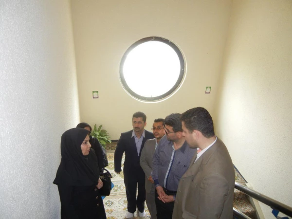 بازدید نماینده نظارت و ارزیابی وزارت علوم از مرکز