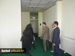 بازدید نماینده نظارت و ارزیابی وزارت علوم از مرکز