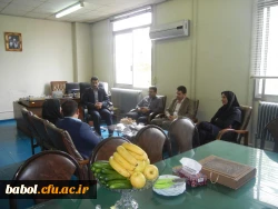 بازدید نماینده نظارت و ارزیابی وزارت علوم از مرکز