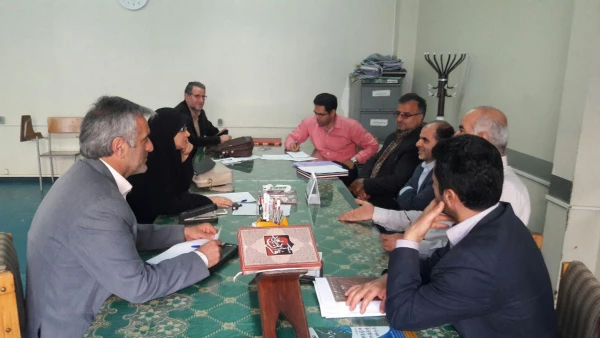 جلسه ستاد کارورزی با حضوراستادان محترم درس کارورزی