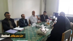 جلسه ستاد کارورزی با حضوراستادان محترم درس کارورزی