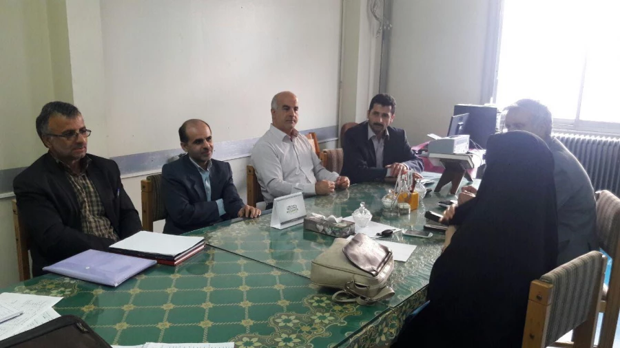 جلسه ستاد کارورزی با حضوراستادان محترم درس کارورزی