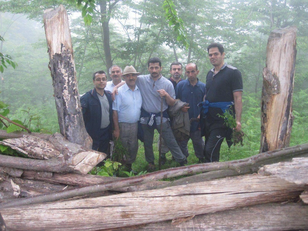 اردوی سیاحتی اساتید و کارکنان مرکز به منطقه زیبای بندپی