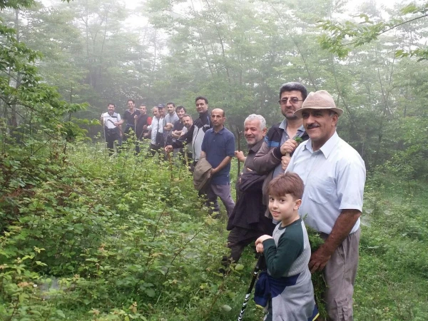 اردوی سیاحتی اساتید و کارکنان مرکز به منطقه زیبای بندپی