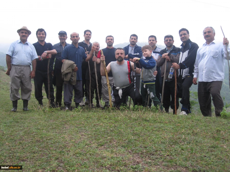 اردوی سیاحتی اساتید و کارکنان مرکز به منطقه زیبای بندپی