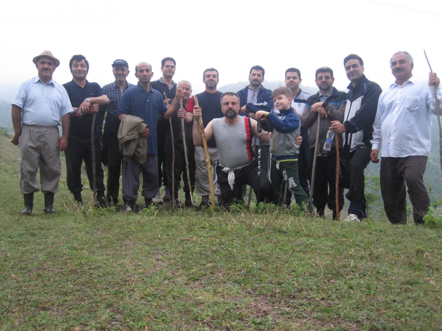 اردوی سیاحتی اساتید و کارکنان مرکز به منطقه زیبای بندپی