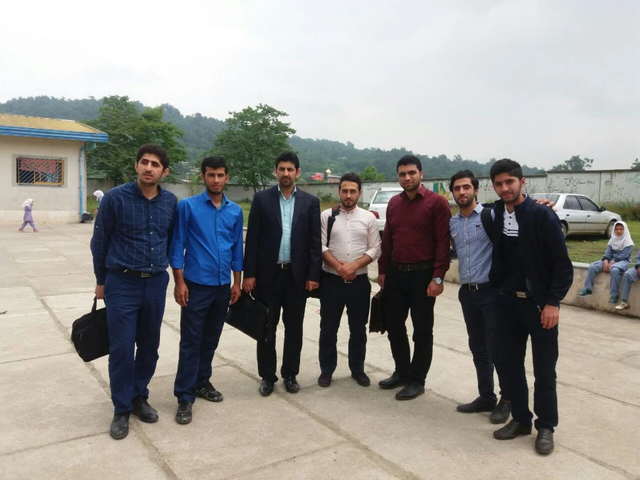 بازدید دانشجو معلمان رشته علوم تربیتی گرایش آموزش ابتدایی از مدارس چندپایه منطقه بندپی غربی شهرستان بابل