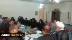 برگزاری جلسه شورای صنفی و کانون تربیت بدنی دانشجویان دانشگاه فرهنگیان استان مازندران در مرکز