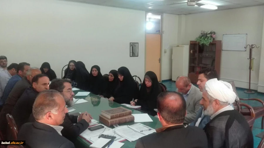 برگزاری جلسه شورای صنفی و کانون تربیت بدنی دانشجویان دانشگاه فرهنگیان استان مازندران در مرکز