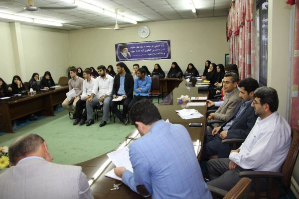 برگزاری جلسه شورای صنفی و کانون تربیت بدنی دانشجویان دانشگاه فرهنگیان استان مازندران در مرکز