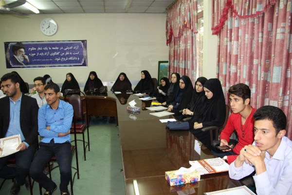 برگزاری جلسه شورای صنفی و کانون تربیت بدنی دانشجویان دانشگاه فرهنگیان استان مازندران در مرکز