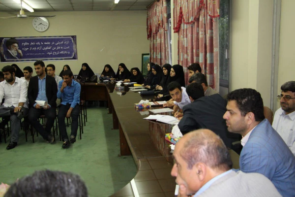 برگزاری جلسه شورای صنفی و کانون تربیت بدنی دانشجویان دانشگاه فرهنگیان استان مازندران در مرکز