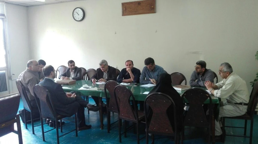 دومین جلسه  مشاوران مرکز شهید رجائی بابل