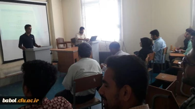جلسات دفاع دانشجویان در درس کارورزی