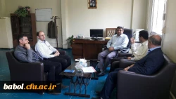 نشست صمیمی مسئول محترم نظارت و ارزیابی  و پژوهش مدیریت امور پردیس های استان با کارکنان مرکز