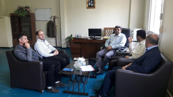 نشست صمیمی مسئول محترم نظارت و ارزیابی  و پژوهش مدیریت امور پردیس های استان با کارکنان مرکز