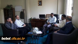 نشست صمیمی مسئول محترم نظارت و ارزیابی  و پژوهش مدیریت امور پردیس های استان با کارکنان مرکز