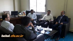 نشست صمیمی مسئول محترم نظارت و ارزیابی  و پژوهش مدیریت امور پردیس های استان با کارکنان مرکز