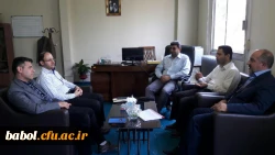 نشست صمیمی مسئول محترم نظارت و ارزیابی  و پژوهش مدیریت امور پردیس های استان با کارکنان مرکز