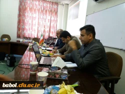 نشست صمیمی مسئول محترم نظارت و ارزیابی  و پژوهش مدیریت امور پردیس های استان با کارکنان مرکز