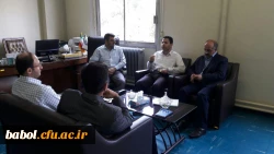 نشست صمیمی مسئول محترم نظارت و ارزیابی  و پژوهش مدیریت امور پردیس های استان با کارکنان مرکز