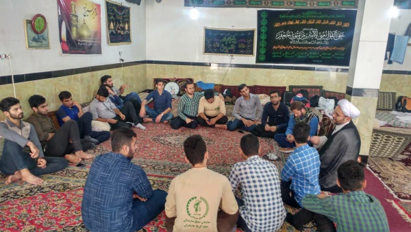اردوی جهادی دانشجو معلمان مرکز به روستای چالو