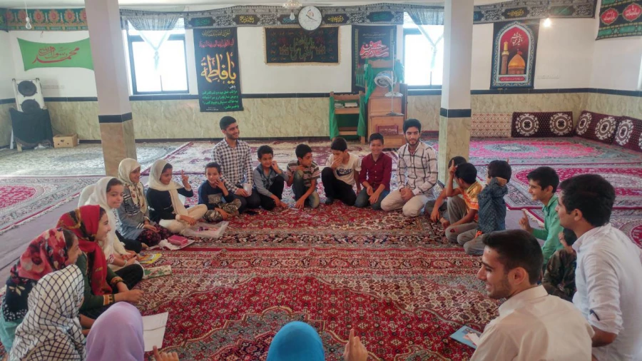 اردوی جهادی دانشجو معلمان مرکز به روستای چالو