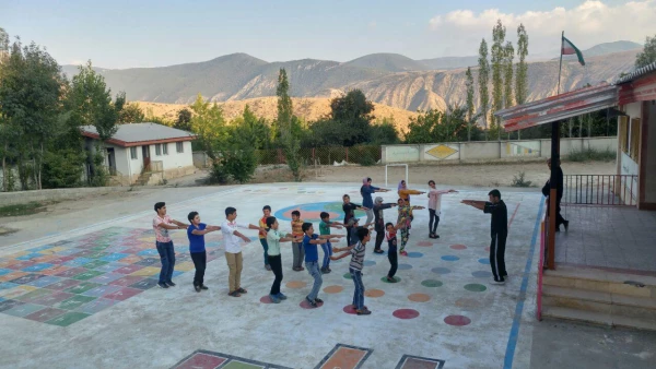 اردوی جهادی دانشجو معلمان مرکز به روستای چالو