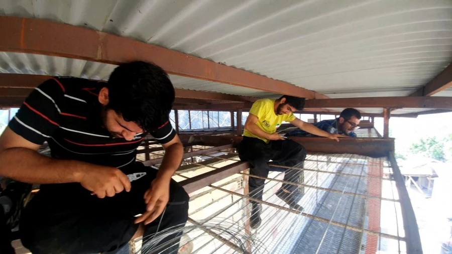 اردوی جهادی دانشجو معلمان مرکز به روستای چالو