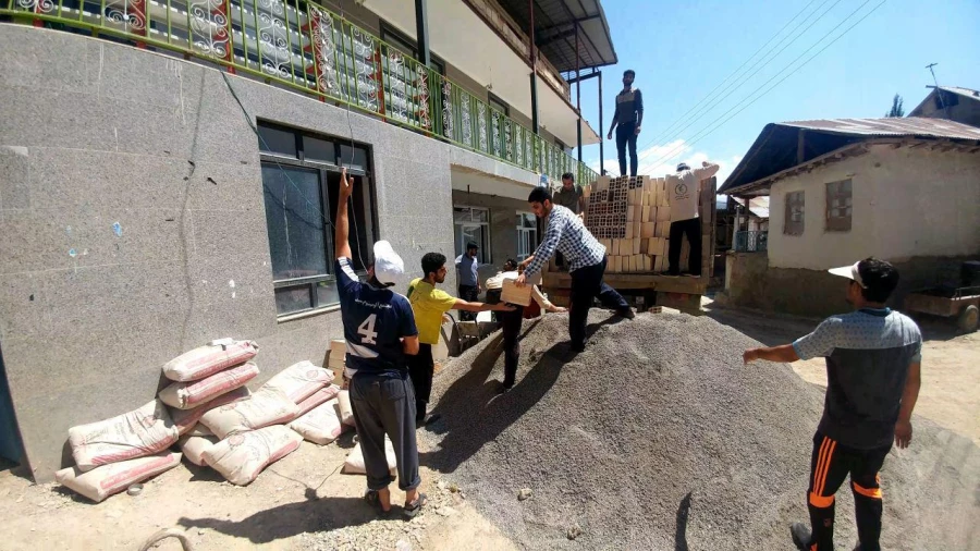 اردوی جهادی دانشجو معلمان مرکز به روستای چالو