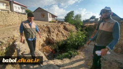 اردوی جهادی دانشجو معلمان مرکز به روستای چالو