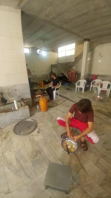 اردوی جهادی دانشجو معلمان مرکز به روستای چالو