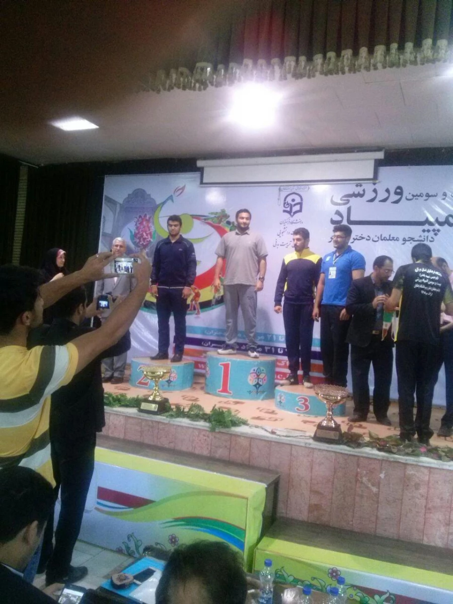 کسب مقام قهرمانی تیم  کشتی  مازندران در المپیاد ورزشی دانشجویان دانشگاه فرهنگیان  در اراک