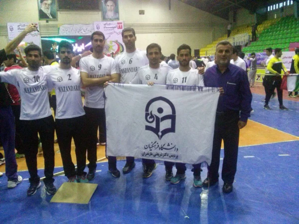 کسب مقام قهرمانی تیم  کشتی  مازندران در المپیاد ورزشی دانشجویان دانشگاه فرهنگیان  در اراک