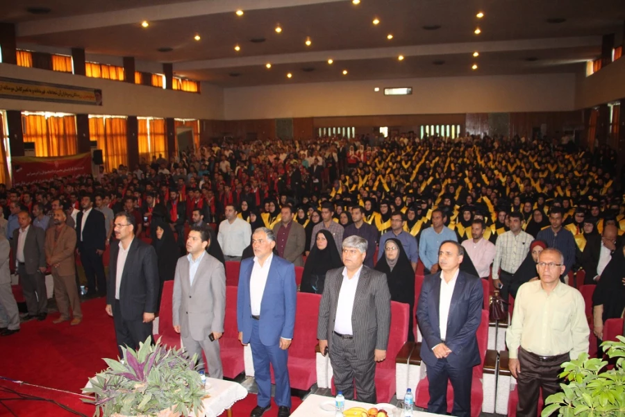 دومین دوره جشن دانش آموختگی دانشجو معلمان ورودی1392 دانشگاه فرهنگیان استان مازندران