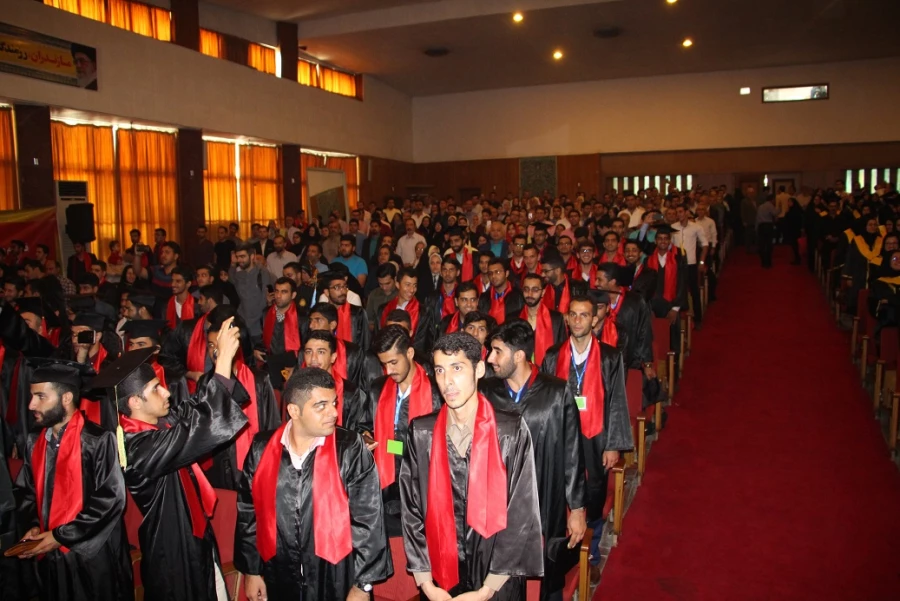 دومین دوره جشن دانش آموختگی دانشجو معلمان ورودی1392 دانشگاه فرهنگیان استان مازندران