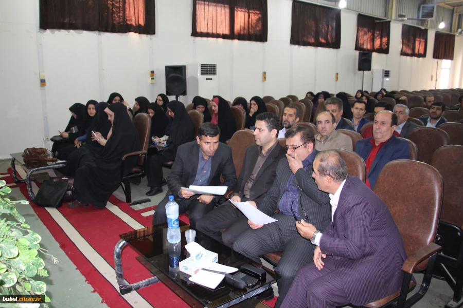 دومین همایش مدیران میزبان دانش آموختگان دانشگاه فرهنگیان استان مازندران