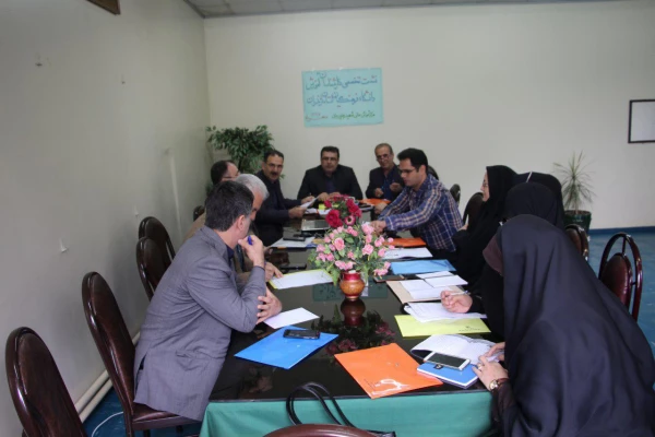 جلسه تخصصی کارشناسان آموزش دانشگاه فرهنگیان استان مازندران در مرکز