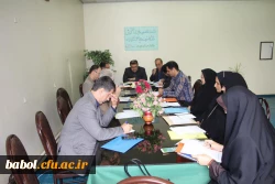 جلسه تخصصی کارشناسان آموزش دانشگاه فرهنگیان استان مازندران در مرکز
