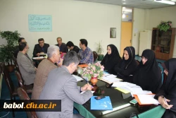 جلسه تخصصی کارشناسان آموزش دانشگاه فرهنگیان استان مازندران در مرکز