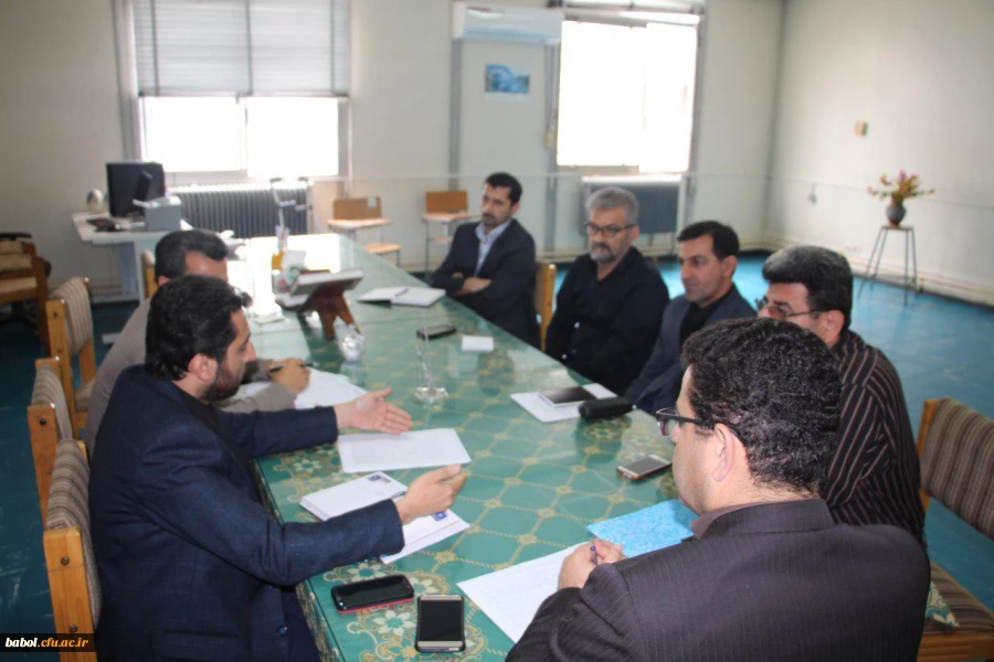 جلسه هیات ریسه مرکز