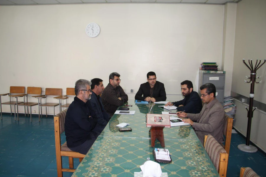 جلسه هیات ریسه مرکز