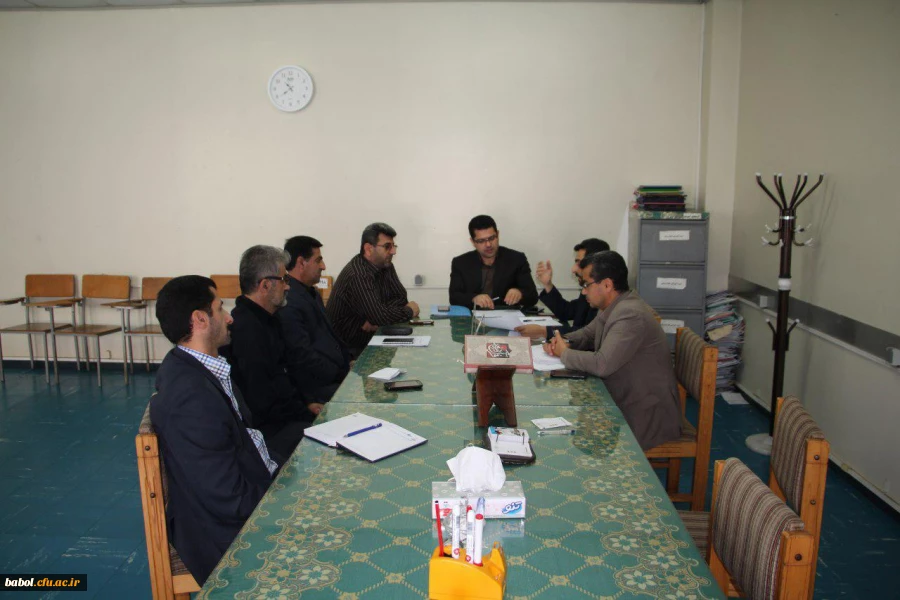 جلسه هیات ریسه مرکز