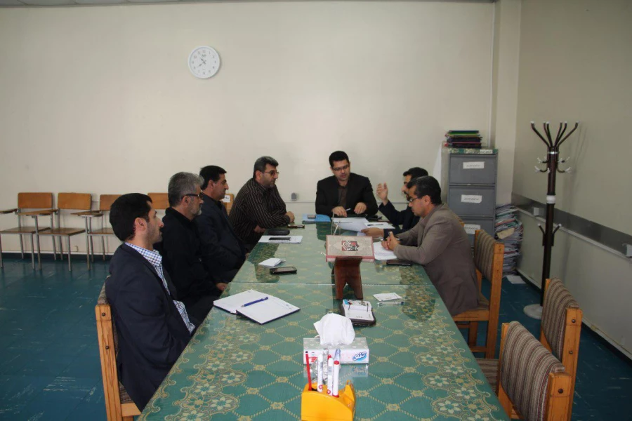 جلسه هیات ریسه مرکز