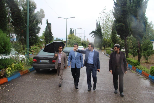 حضور و بازدید سرپرست محترم شهرداری بابل از بخش های مختلف مرکز